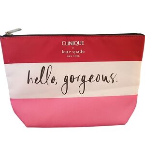 Kate Spade Pink Cosmetic Bag